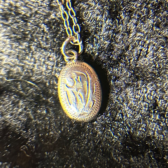 Antique Sterling Necklace ~ Child's Size - Picture 7 of 8